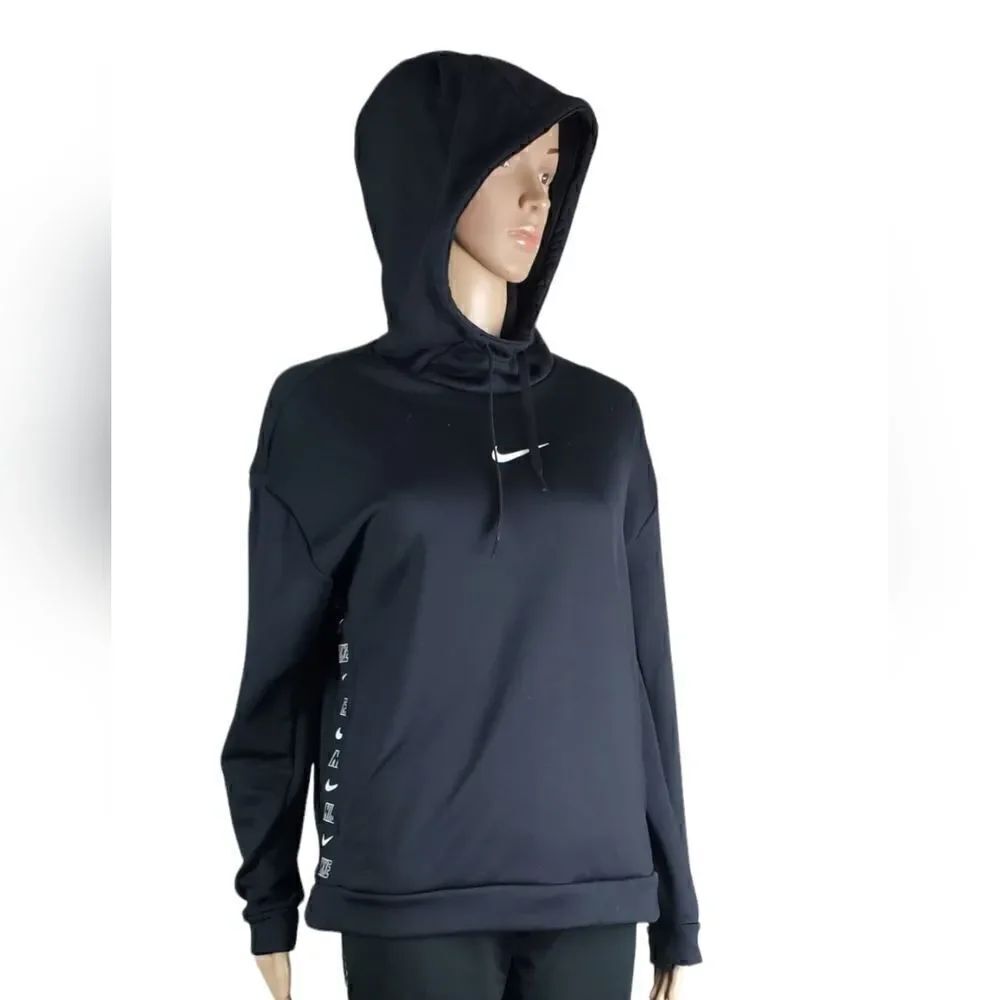 Nike Black & White Hoodie Sweatshirt